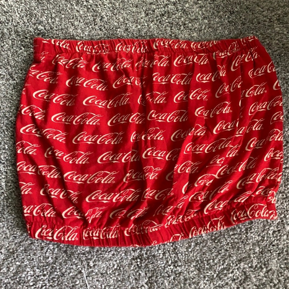 Coca-cola tube top